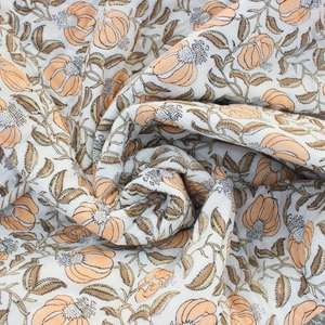 Indian Handmade Cotton Blanket Hand Block Printed Cotton Blanket Wholesale Cotton Blanket - Product Image 6