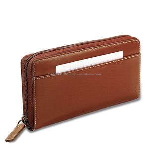 Portemonnee Vrouwen Echt Lederen Lange Rfid Fashion Rits Polyester Extra Credit Card Slots Houdt Veel Kaarten Uitstekende Service - Product Image 3