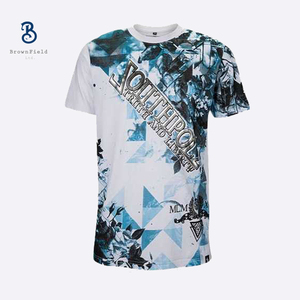 เสื้อยืดดรายฟิตผ้าโพลีเอสเตอร์ผสมคอตตอน 100% ผลิตตามสั่งจากโรงงานบังกลาเทศ ขายส่งเสื้อกีฬาแขนสั้น พิมพ์ลายด้วยเทคนิคซับลิเมชั่น - Product Image 5