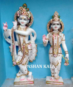 Handmade Radha Krishna <b>Statue</b> - Product Image 1