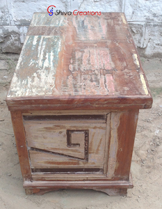 Trong nhà tái chế khai hoang gỗ lưu trữ Thân hộp cho giường sử dụng - Product Image 3