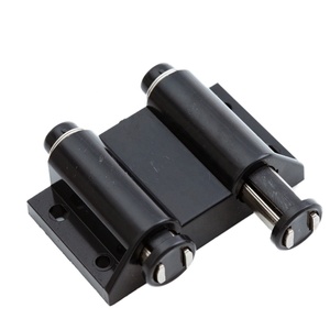 Accesorios de puerta, pestillo de empuje táctil magnético doble negro, armarios de cocina de vidrio de TK-714B, armarios de cocina modernos, herrajes de cocina - Product Image 1