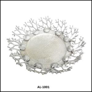 Placas de cargador martillado de nuevo diseño de plata y metal, color personalizado en negro, rojo, rosa, blanco, fiesta, boda hecha a mano con precios bajos - Product Image 3