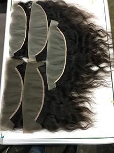 Offre Spéciale brut vierge indien Remy cheveux humains 360 pour la fermeture faisceaux Fine dentelle transparente 13x4 pouces 150-180% densité - Product Image 2