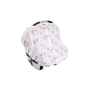 Custom Logo 100% Organic Cotton Baby Car Seat Cover - Product Image 1