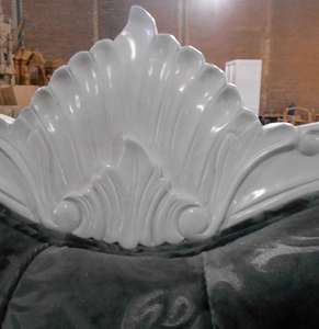 Meuble Lit Aile Queen Style Français-Bois d'Acajou - Product Image 4