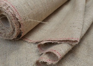 Tissu de jute naturel en toile de jute 7oz 8oz 10oz 213 à 305 GSM matériau de toile de jute pour l'emballage artisanal Agriculture et utilisation industrielle - Product Image 2