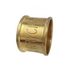 Nouvelle conception forme ronde porte-anneau de serviette en métal décoratif vente chaude anneau de serviette en métal en laiton pour la vaisselle utilisation de Table - Product Image 1