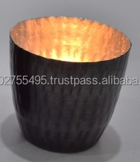 Antique Iron Black Gold Finished Handmade <b>Tea</b> Light <b>Candle</b> Holder 9x9x9 cm Elegant Table Decor Christmas Gifts Home Decoration - Product Image 2