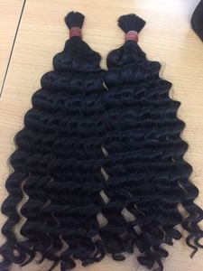 6 "- 40" แฟชั่นสีดำธรรมชาติที่ยังไม่ได้ลึกคลื่นผม100% เวอร์จินเวียดนามมนุษย์ผมสาน - Product Image 4