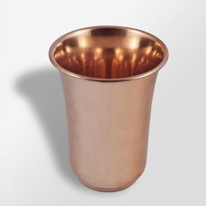 Best Quality 16 oz Hammered Copper Water Tumbler Shiny Finished 12 oz Capacity Metal Material Directly Supplied from India - Product Image 2