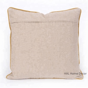 Designer Custom Embroidered <b>Cushion</b> <b>Covers</b> Decorative Cotton Throw Pillow, Decorative Custom Embroidered Backrest <b>Cushion</b> <b>Cover</b> - Product Image 3