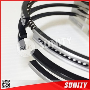 อะไหล่เครื่องยนต์ดีเซลรถขุดคุณภาพสูงใหม่ รุ่น L225 L402 L245 L285 ขนาด 76 มม. 15221-21050 15221-21051 ชุดแหวนลูกสูบสำหรับ Kubota - Product Image 4