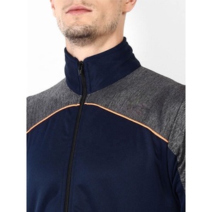 Veste de sport zippée et survêtement de jogging pour homme grande taille et décontracté pour streetwear en nylon et polyester - Product Image 3