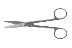 Tijeras quirúrgicas de un solo uso Mahersi Calidad Acero inoxidable Disección Operativo Apósito Recto Romo Manual Calidad barata - Product Image 2