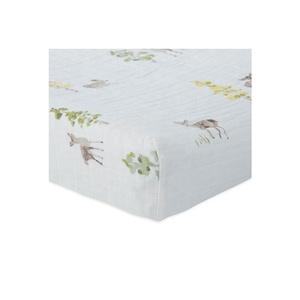 100% Cotton Baby Crib Sheet Fitted Price India - Product Image 1