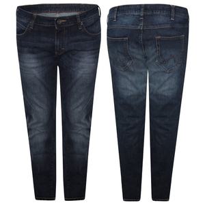 Pantalones de Mezclilla Formales para Hombre, Cintura Media Elástica, Lavables, Tela de Lona, Estilo Deportivo, Ligeros, Transpirables, de Colores - Product Image 1