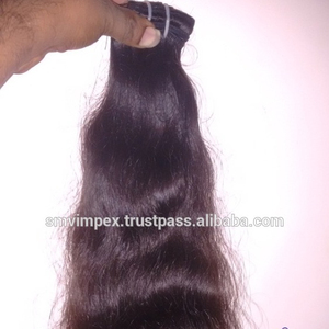 100% doux au toucher indien Remy extensions de cheveux crus Temple perte de cheveux humains libre lâche Style de vague profonde - Product Image 3