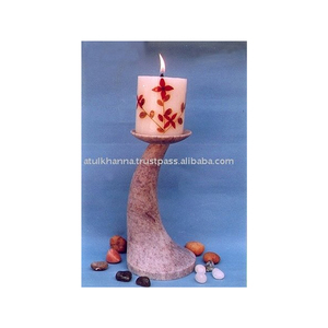 Portavelas de Piedra de Savia para Decoración del Hogar - Product Image 1