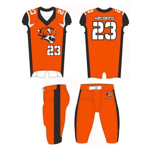 Nuevo uniforme de fútbol americano de excelente calidad a la moda, aparejos personalizados, sarga, transpirable, corto, nombre/número de equipo personalizado, CALIENTE - Product Image 1
