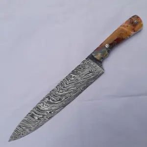 Damascus Kitchen Knife