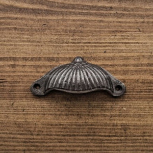 Poignée de tiroir et bouton de meuble en fonte, style victorien, noir rouillé, pour armoire de cuisine – Meilleure vente - Product Image 3