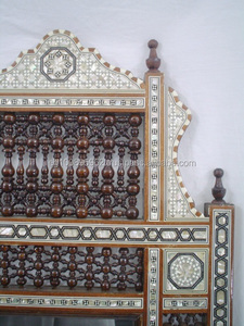 W55 <span class=keywords><strong>Antique</strong></span> Sinh Sản Mẹ Của Ngọc Trai Bằng Gỗ Mantle/Gương Khung - Product Image 3