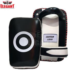 Low MOQ Wholesale Price Boxing Taekwondo Training Kick Pads Kick Boxing Strike Curved Arm Pad MMA Focus Muay Thai <b>Punch</b> Shield - Product Image 5