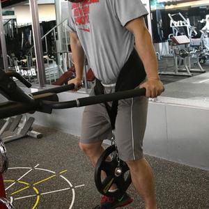 GAF เข็มขัดนีโอพรีนที่ใส่สบายทนทานมีคุณสมบัติกันลื่นโซ่เหล็กแบบจุ่มสำหรับ dips และ Pull UPS เจลห่อด้วยโซ่พอดี - Product Image 6