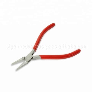 Kit de Pinzas de Punta Plana para Joyería, con Doble Resorte de Acero Inoxidable, 14 cm, de Sigal Medco - Product Image 4