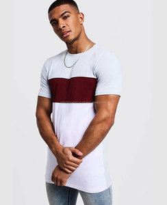 OEM Vente en gros en vrac Gym t-shirt nouveau chaud mens slim fit t-shirt personnalisé votre marque musculation respirant coton t-shirts - Product Image 2