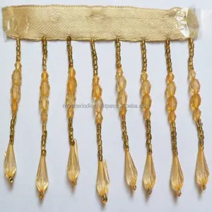 Best Colorful Decorative Bead Fringes With High Quality In India