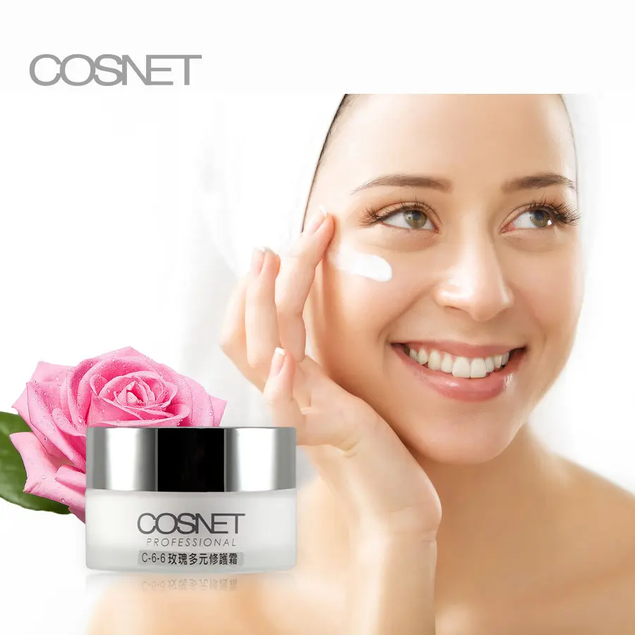 Cosnet-crema hidratante Aqua, crema facial de células de vástago de rosa