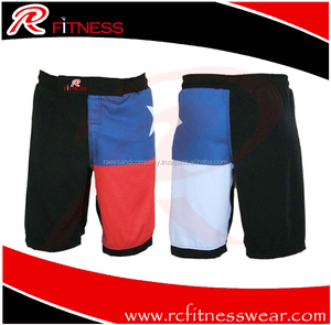 Pantalones Cortos de Alta Calidad para MMA y Boxeo, Ligeros, Sin Costuras, con Logotipo Personalizado, de Poliéster/Algodón, Unisex para Adultos - Product Image 2