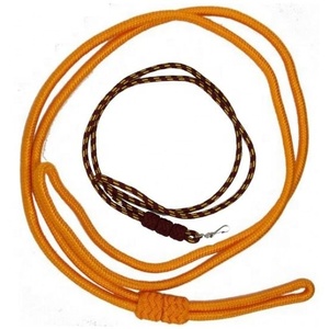 Silbato trenzado personalizado al por mayor con cordón poliéster con viscosa dos nudos gancho de metal todos los colores disponibles - Product Image 3