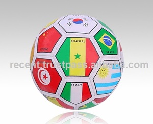 Balón de fútbol barato, venta al por mayor, marca personalizada, modelo reciente RS 8654, cosido a mano, grado de partido, negro, amarillo, bolsa, verde, rojo - Product Image 6