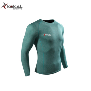 Vente en gros 50 pièces MMA équipement d'entraînement Sublimation imprimé manches longues Rash Guard pour la course à pied, le cyclisme et l'entraînement - Product Image 5