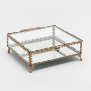 Boîte à bijoux en verre design, fabriquée à la main avec une finition personnalisée et une qualité supérieure - Solution de rangement élégante pour les collections précieuses - Product Image 3