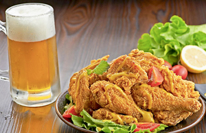 40 g פיקנטי עוף בטעם KFC עוף מטוגן תיבול אבקה