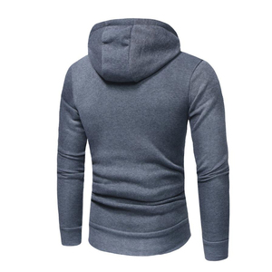 Sudadera con cremallera y logotipo personalizado para hombre, ropa con capucha masculina de diseño novedoso, hecha en paquistaní, de alta calidad - Product Image 3