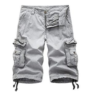 Pantalones cortos de algodón 100% para hombre, a la moda, para gimnasio, múltiples bolsillos, herren cargo, kurz - Product Image 5