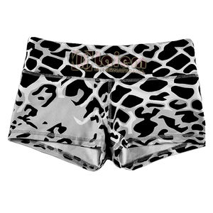 Short de fitness respirant à séchage rapide pour femme XS-6XL Plus Size Plaid Print Solid Patterns Silk Lightweight OEM Supply Adultes - Product Image 2