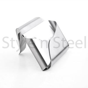 ที่ใส่นามบัตรสแตนเลสอุปกรณ์ตกแต่งโต๊ะสไตล์เครื่องใช้บนโต๊ะอาหาร - Product Image 2