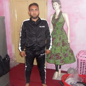 Ensemble de jogging en polyester pour hommes, deux pièces, veste et pantalon en nylon avec fermeture éclair patchwork, survêtement en nylon personnalisé pour hommes - Product Image 2