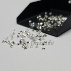 เพชร CVD ทรงกลมสีขาวขัด1.2 1.7มม. เติบโตในห้องทดลองพบกับเพชร CVD - Product Image 5