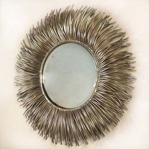 METAL <b>DECORATIVE</b> <b>WALL</b> <b>MIRROR</b> MAKEUP <b>MIRROR</b> - Product Image 3