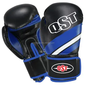Best Selling Mix Fight Leather Boxing Gloves Accept Custom Colors 8oz 10oz 12oz Professional Punching Sparring Glove