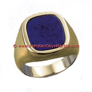 Ajustable anillo de lapislázuli de diseño - Product Image 3