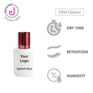 Pegamento de extensión de pestañas de etiqueta privada 5ml/10ml Forma de gel Adhesivo de pestañas personalizable - Product Image 4