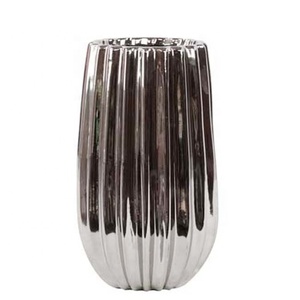VASE à fleurs en ALUMINIUM, décoration moderne pour la maison moderne, VASE à fleurs en métal pour la maison et le mariage - Product Image 5